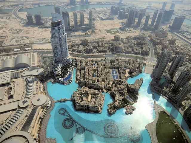 FamTrip Dubai 2010 - Blick vom Burj Khalifa - Foto von JUREBU 